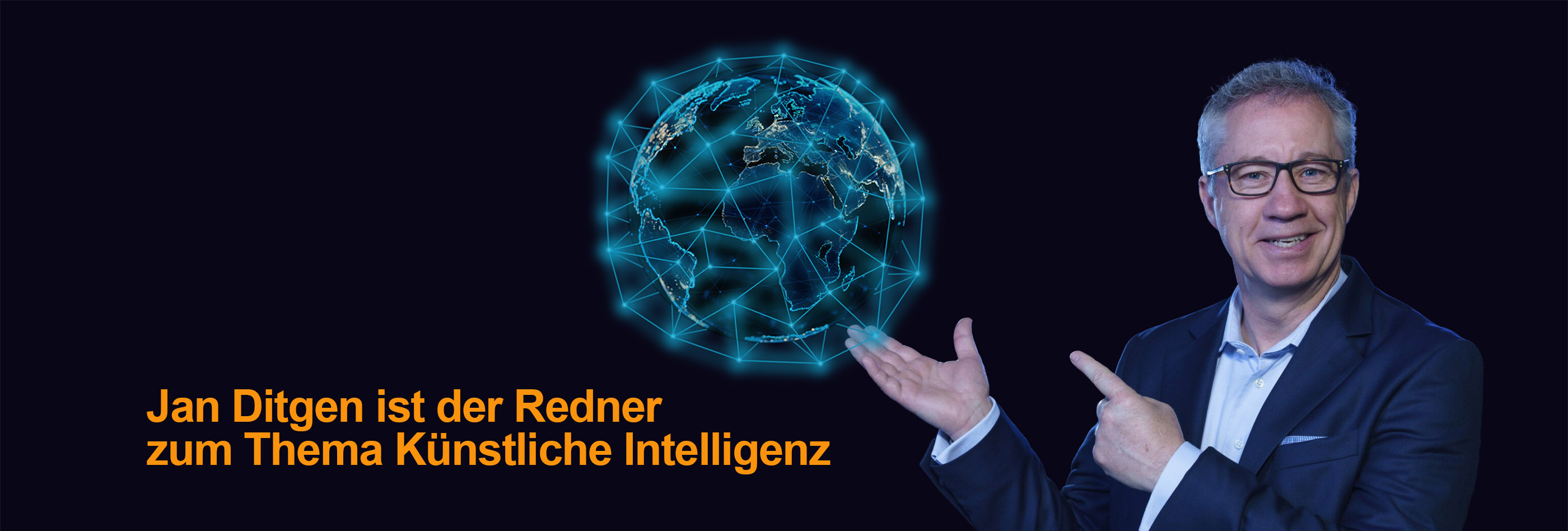 Redner Jan Ditgen, der KI-Erklärer